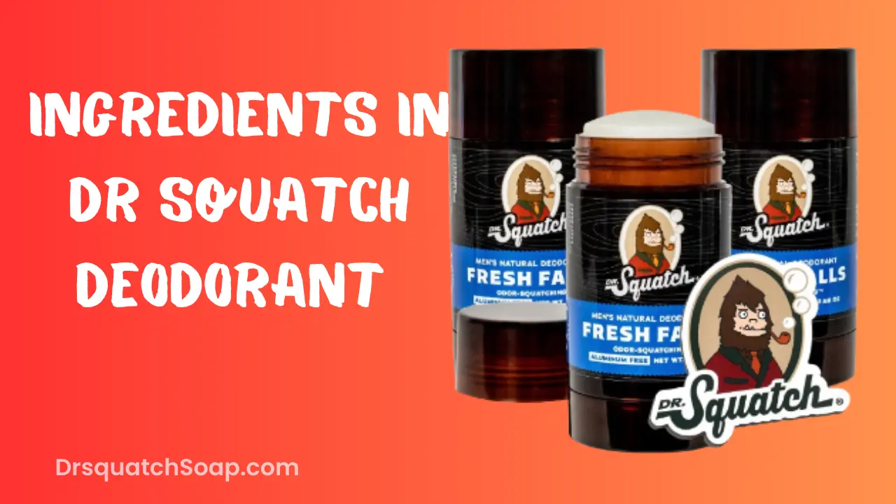 Ingredients In Dr Squatch Deodorant