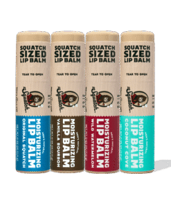 Dr. Squatch Moisturizing Lip Balm 4-Pack