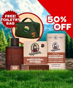 Dr. Squatch Moisturizing Signature Scent Set + FREE Toiletry Bag