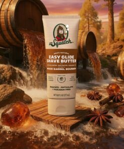 Alternative view of Dr. Squatch Moisturizing Easy Glide Shave Butter Wood Barrel Bourbon