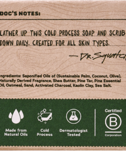 Alternative view of Dr. Squatch Moisturizing Pine Tar Mini