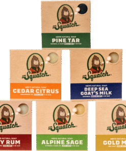 Dr. Squatch Moisturizing Soap Subscription - 6 Bars with Free Gifts