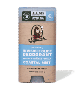 Dr. Squatch Moisturizing Coastal Mist Invisible Glide Deodorant