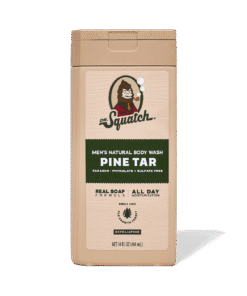 Dr. Squatch Moisturizing 14 oz Pine Tar Exfoliating Body Wash