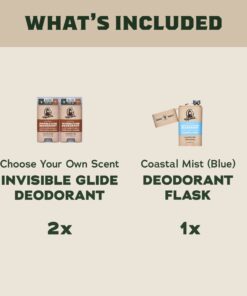 Alternative view of Dr. Squatch Moisturizing 2-Pack Glide + Deo Flask