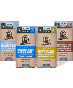 Dr. Squatch Moisturizing Invisible Glide 4-Pack