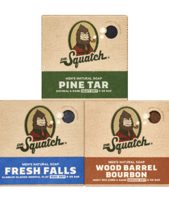 Dr. Squatch Moisturizing Bar Soap 3-Pack