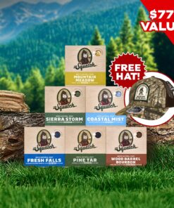 Dr. Squatch Moisturizing 6 Pack Bar Soap + FREE Realtree Hat