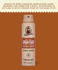 Alternative view of Dr. Squatch Moisturizing Wood Barrel Bourbon Spray Deodorant
