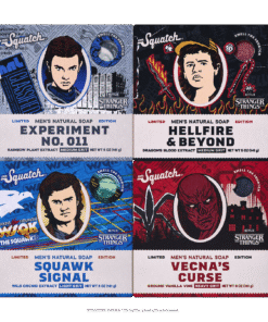 Dr. Squatch Moisturizing Stranger Things 4-Pack