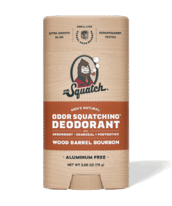 Dr. Squatch Moisturizing Wood Barrel Bourbon Deodorant