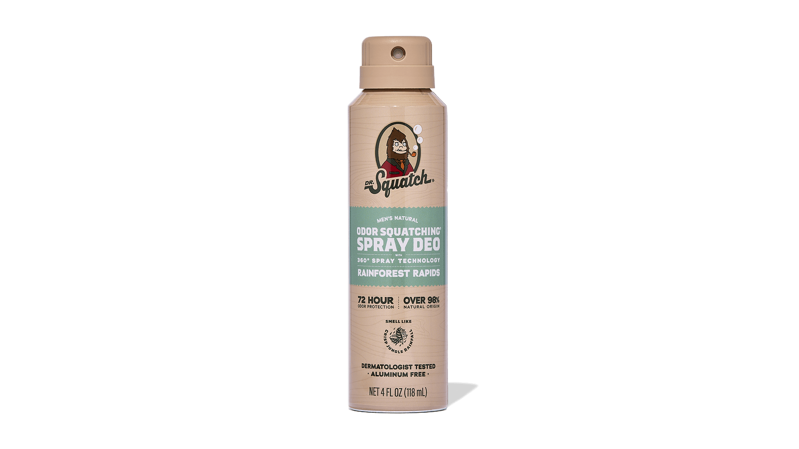 Dr. Squatch Moisturizing Rainforest Rapids Spray Deodorant
