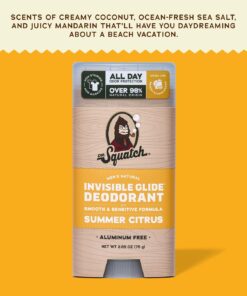 Alternative view of Dr. Squatch Moisturizing Summer Citrus Invisible Glide Deodorant