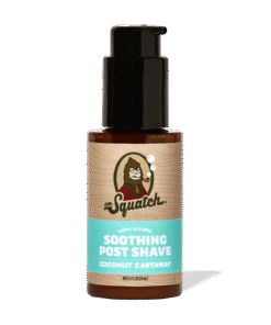 Dr. Squatch Moisturizing Soothing Post Shave Coconut Castaway