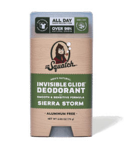 Dr. Squatch Moisturizing Sierra Storm Invisible Glide Deodorant