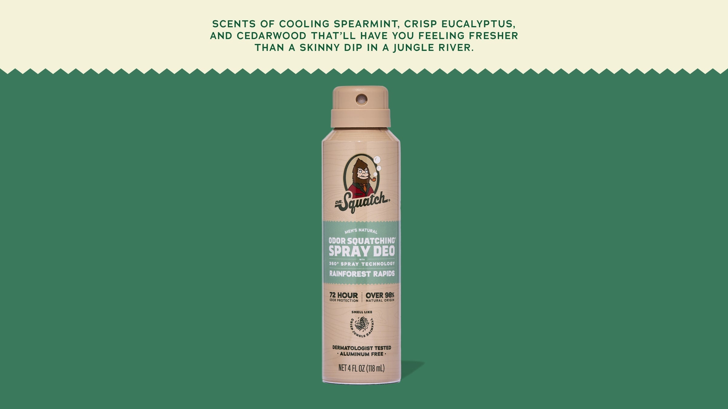 Dr. Squatch Moisturizing Rainforest Rapids Spray Deodorant - Image 5