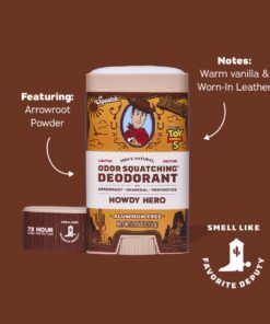 Alternative view of Dr. Squatch Moisturizing Howdy Hero Deodorant