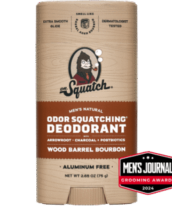 Dr. Squatch Moisturizing Essentials: Wood Barrel Bourbon Deodorant