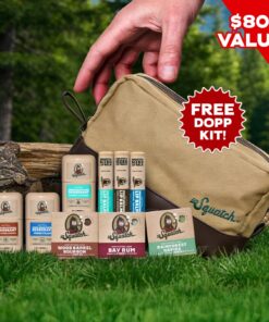 Dr. Squatch Moisturizing Travel Trio + FREE Dopp Kit