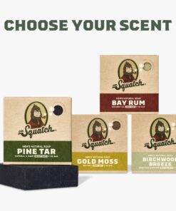 Dr. Squatch Moisturizing Bar Soap 4-Pack