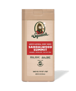 Dr. Squatch Moisturizing 14 oz Sandalwood Summit Body Wash