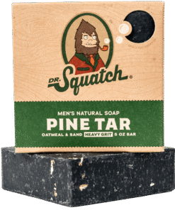 Dr. Squatch Moisturizing Essentials: Pine Tar Bar Soap