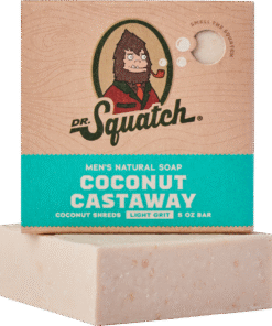 Dr. Squatch Moisturizing Essentials: Coconut Castaway Bar Soap
