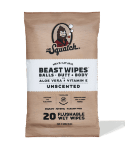 Dr. Squatch Moisturizing Unscented Wipes