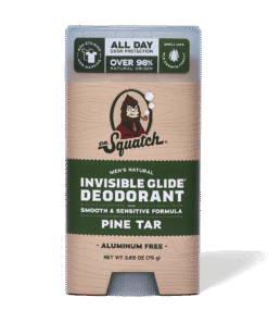 Dr. Squatch Moisturizing Pine Tar Invisible Glide Deodorant