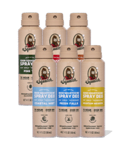 Dr. Squatch Moisturizing Spray Deodorant 6-Pack