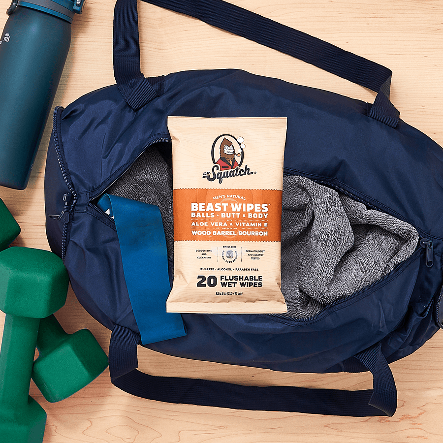 Dr. Squatch Moisturizing Ultimate Ball Care Bundle & Free Beast Wipes - Image 7