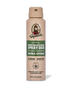 Dr. Squatch Moisturizing Sierra Storm Spray Deodorant